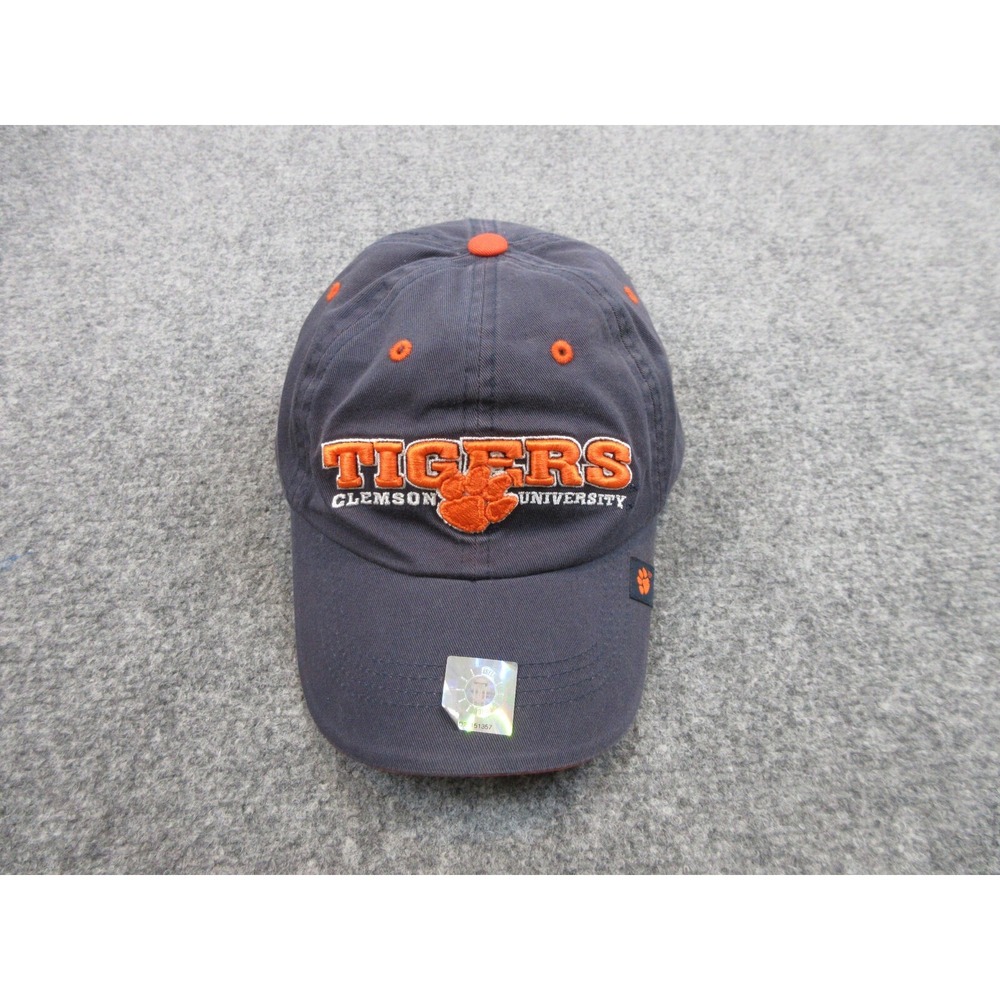 Clemson Tigers Hat Cap Strap Back One Size Purple NCAA Football Top Of The World